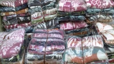 توزيع 2000 بطانية على مستحقي التضامن بالشرقية