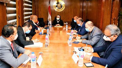 وزيرة التجارة تبحث سبل الارتقاء بصناعة ودباغة الجلود وزيادة الانتاجية