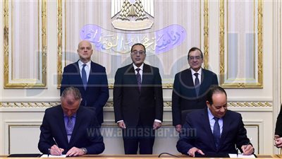 «إيجاس» توقع اتفاق إطاري مع «إيني» للتعاون في مجال الغاز الطبيعي وتصديره