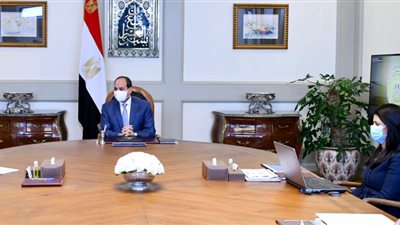 السيسى يوجه بتعزيز التعاون التنموى مع الجهات الدولية