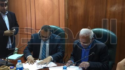 توقيع اتفاقية لبناء 50 عمارة سكنية لأهالي العشوائيات ببورسعيد