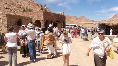 سانت كاترين تستقبل 67 سائحا