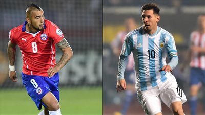 الأرجنتين تواجه تشيلي في نهائى 