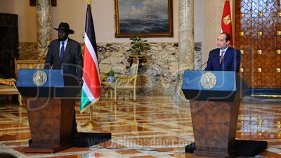 السيسي: بحثت مع سلفاكير فتح الاستثمارات والمشروعات التنموية