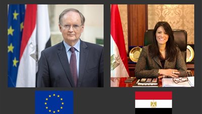 «المشاط» تناقش مع سفير الاتحاد الأوروبي في مصر مشروعات التعاون المشترك 