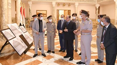 السيسي يتابع  الموقف الإنشائي لعدد من مشروعات الهيئة الهندسية على مستوى الجمهورية