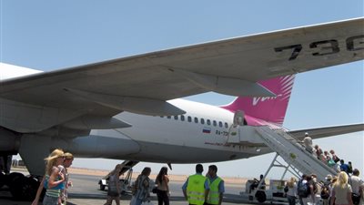 وفد روسي يتفقد إجراءات التأمين بمطاري الغردقة وشرم الشيخ