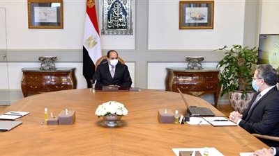 السيسى يطلع على الحزم التحفيزية لدعم السياحة ويوجه بالحفاظ على العمالة