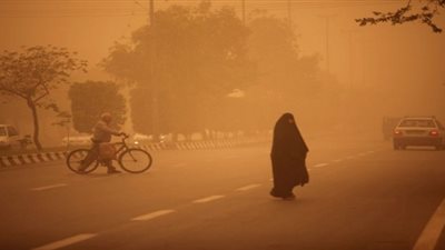 عواصف ترابية تضرب كافة أنحاء محافظة الوادي الجديد