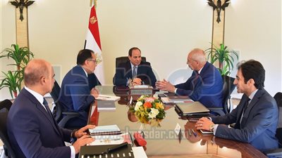 الرئيس السيسى يستعرض الموقف التنفيذي للمدن الجديدة