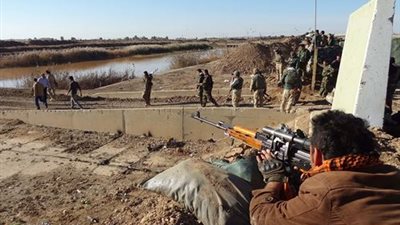 بالفيديو..اشتباكات عنيفة بين القوات العراقية وتنظيم داعش بمحافظة 