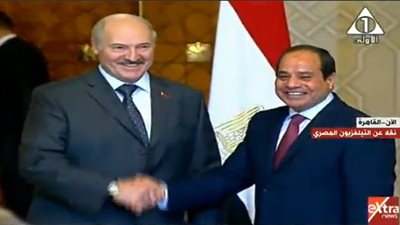 رئيس بيلاروسيا: السيسي شجاع والشعب المصري محظوظ بقيادته (فيديو)