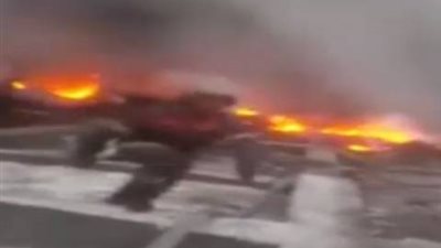 32 قتيلاً بينهم 6 أطفال في تحطم طائرة شحن تركية (فيديو وصور)