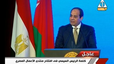 نص كلمة السيسي في منتدى الأعمال المصري البيلاروسي (فيديو)