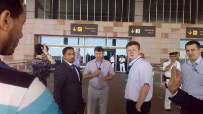 وفد روسي يختتم تفقده لمطار الغردقة الدولي اليوم