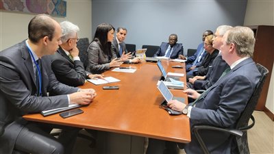 وزيرة التعاون الدولي تلتقي قيادات مجموعة البنك الدولي بواشنطن