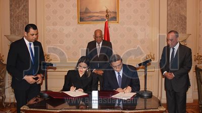 وزيرة التعاون الدولي توقع بروتوكول تعاون مع مجلس النواب للمساهمة في تطويره