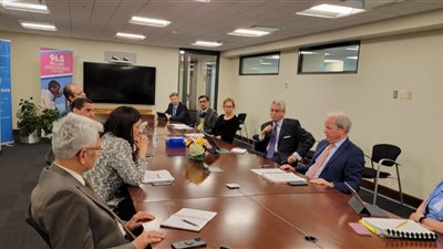 «المشاط» تبحث مع مدير العمليات بالبنك الدولي  تعزيز علاقات التعاون الإنمائي 