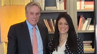 وزيرة التعاون الدولي تلتقي مستشار المبعوث الرئاسي الأمريكي الخاص للمُناخ