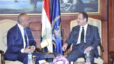  وزير الداخلية يبحث مع نظيره الجزائري الاوضاع الأمنية في ليبيا 