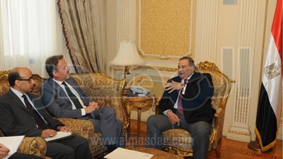 وزيرالعدالة الانتقالية ومجلس النواب يلتقى القائم بأعمال السفير الألماني فى القاهرة