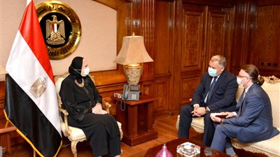 وزيرة التجارة تبحث تعزيز التعاون الاقتصادى المشترك بين مصر وأوكرانيا