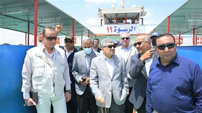 أسامة ربيع يتابع أعمال التطوير بشركة قناة السويس للاستزراع المائي