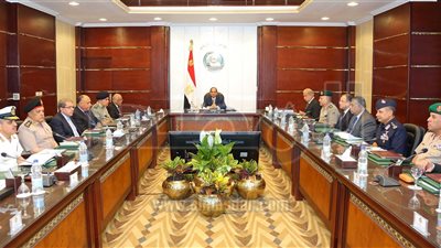 السيسي يرأس اجتماعا لمجلس الدفاع الوطني