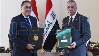 مصر والعراق توقعان 15 اتفاقية ومذكرة تفاهم وبروتوكول تعاون