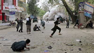 بالفيديو..أكثر من ثلاثين قتيلا في هجوم انتحاري بـ