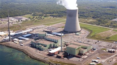 بالفيديو.. طائرة بدون طيار تصور ملايين الأطنان من النفايات النووية في محطة 