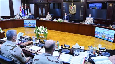 الرئيس السيسي يترأس اجتماع المجلس الأعلى للقوات المسلحة
