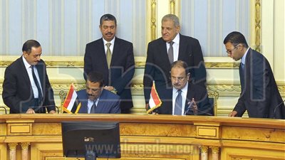 توقيع عدد من الإتفاقيات على هامش إجتماع اللجنة المصرية اليمنية المشتركة