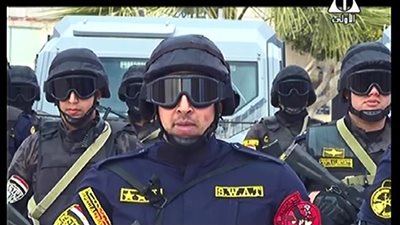 رسالة من ضباط سيناء للسيسي في احتفالية عيد الشرطة (فيديو)