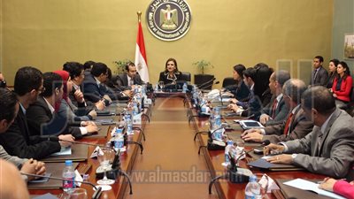 سحر نصر: نرغب فى التعاون مع المجتمع المدني  لمراقبة تنفيذ المشروعات 