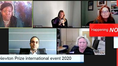 المملكة المتحدة تحتفل بالفائز بجائزة نيوتن من مصر