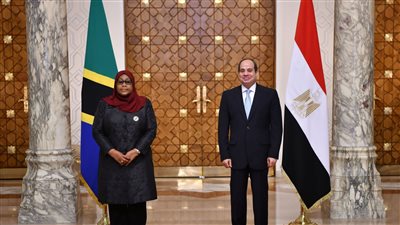 السيسي: مصر حريصة على دعم الاحتياجات التنموية لتنزانيا