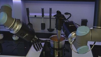 بالفيديو.. شركة بريطانية تنتج الروبوت الطبّاخ