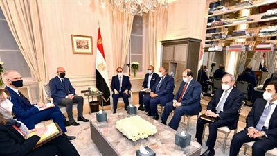 السيسي يبحث تعزيز التشاور مع الاتحاد الأوروبى حول القضايا الإقليمية