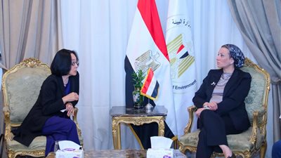 وزيرة البيئة تلتقي ممثل الأمين العام للأمم المتحدة للحد من مخاطر الكوارث