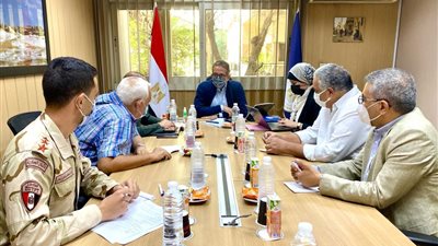 العناني يتابع مشروع تطوير المتحف اليوناني الروماني بالإسكندرية