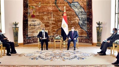 السيسى يبحث مع رئيس ناميبيا الأسبق عدداً من القضايا الإقليمية الأفريقية