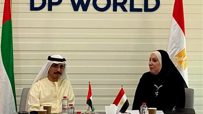 وزيرة التجارة تبحث التعاون مع «موانئ دبى» فى مجال التسويق الإلكترونى