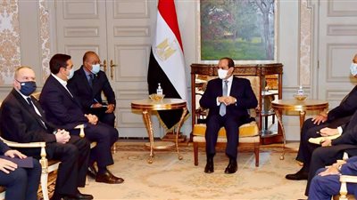 السيسى يلتقى رئيس حزب سيريزا اليونانى فى أثينا