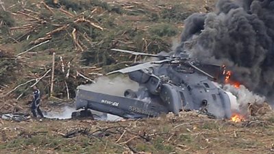 تحطم مروحيتين عسكريتين في شرق الكونغو الديمقراطية