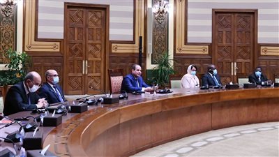 السيسي يؤكد دعم إنشاء اتحاد مجالس الدولة والمحاكم العليا الإدارية الأفريقية
