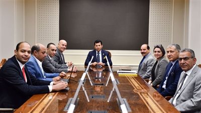 إنعقاد أول اجتماع رسمي بمقر وزارة الشباب والرياضة بالعاصمة الإدارية