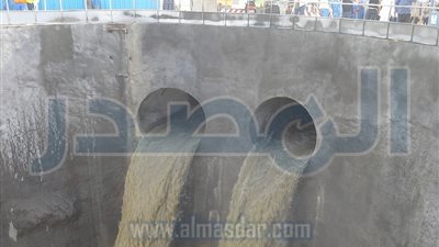 بالصور.. لحظة افتتاح عبور مياه النيل الى شرق قناة السويس وسيناء عبر سحارة سرابيوم