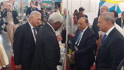وزير التنمية المحلية يفتتح الجناح المصري بمعرض المدن الأفريقية في كينيا
