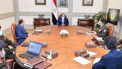 السيسى يتابع الموقف التنفيذى لعدد من المشروعات القومية